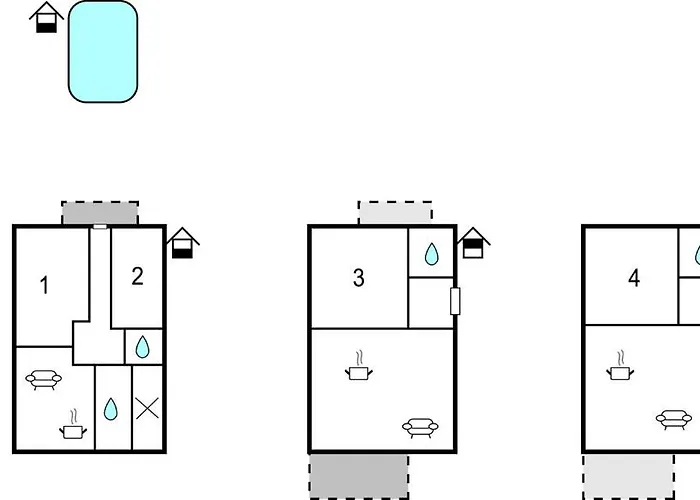 別荘 4 Bedroom Cozy In